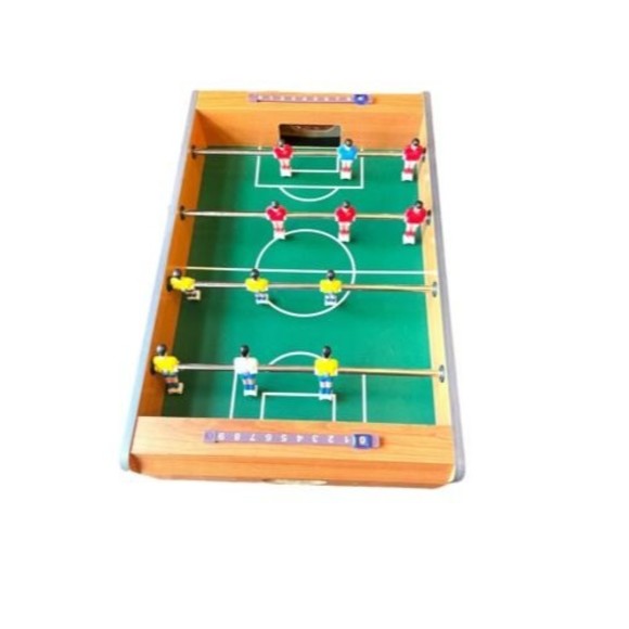 Mini Foosball Table 14 Inch Table Top Football Soccer Game Table For Kids - Picture 1 of 7